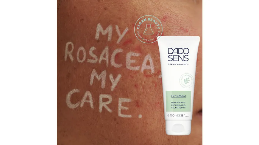 DADO SENS SENSACEA Reinigungsgel - bei hypersensibler Haut & Couperose 100 ml