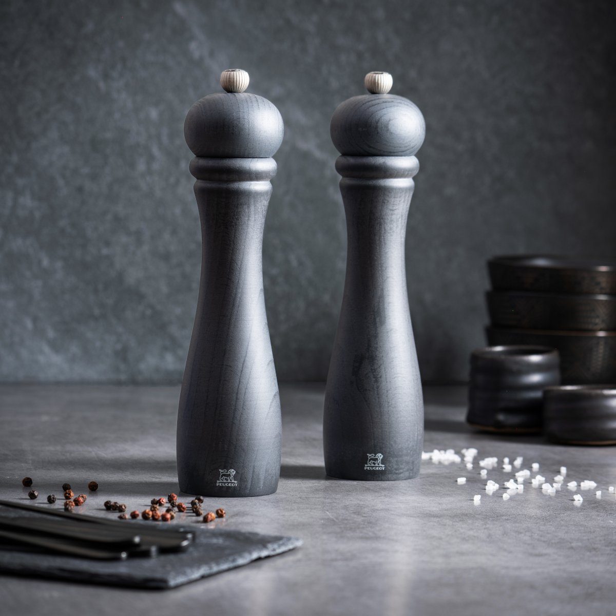 PEUGEOT Pfeffermühle Pfeffermühle CHECKMATE graphit 25 cm