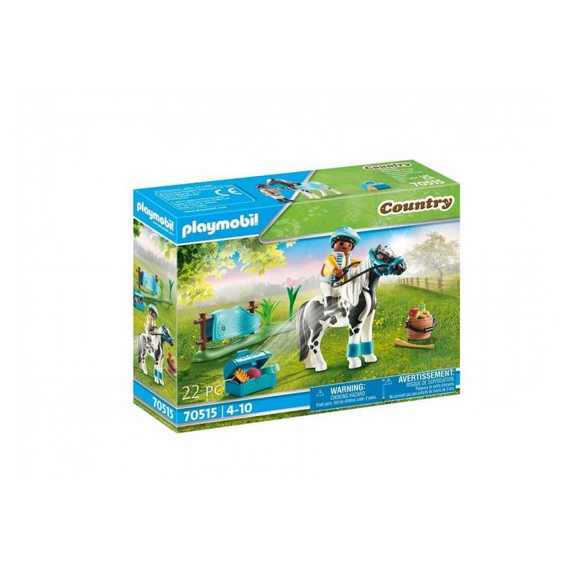 70515 Cavalier et poney lewitzer Playmobil Country