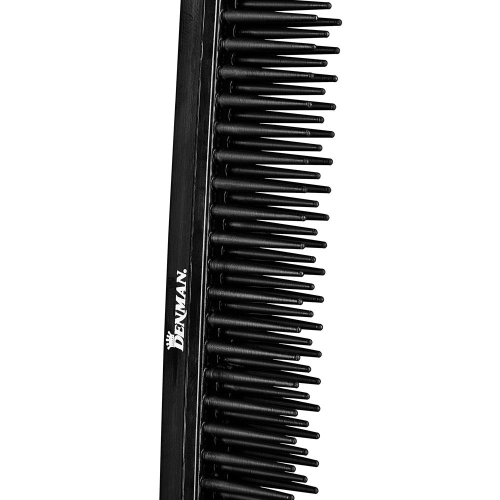 Denman D12 Detangle & Tease Kamm, schwarz