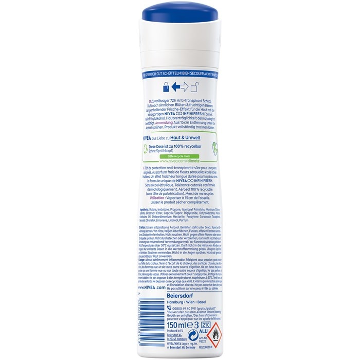 Antitranspirant Deospray Fresh Sensation