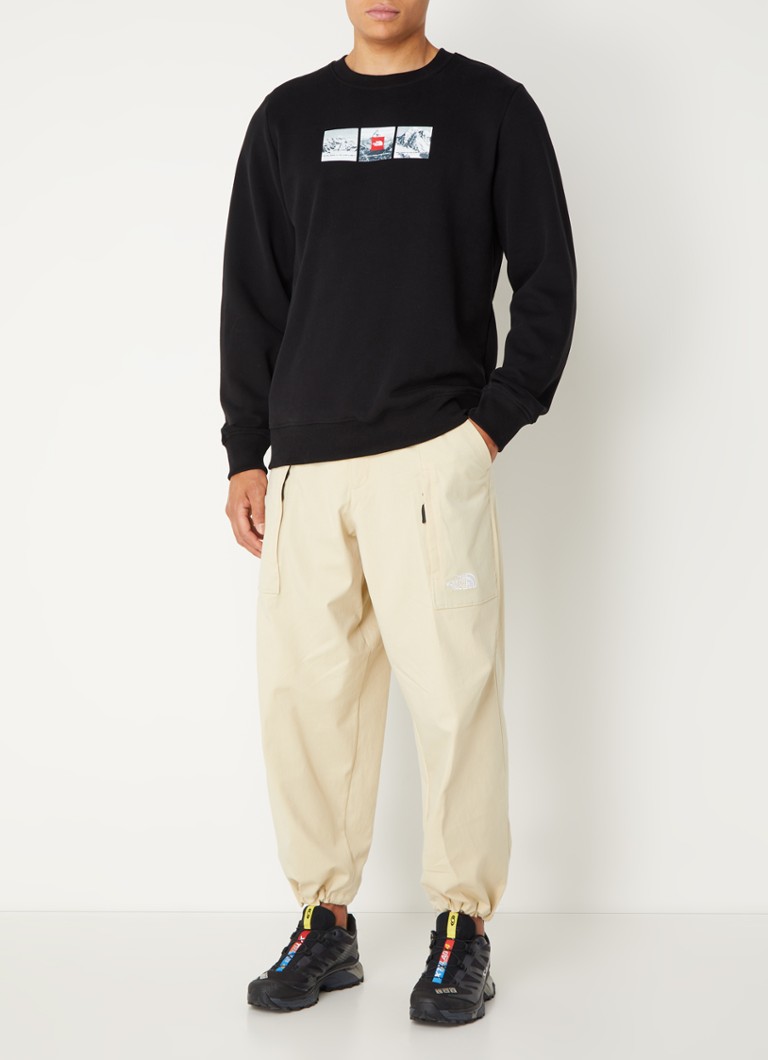 The North Face Expedition sweater with logo and back print