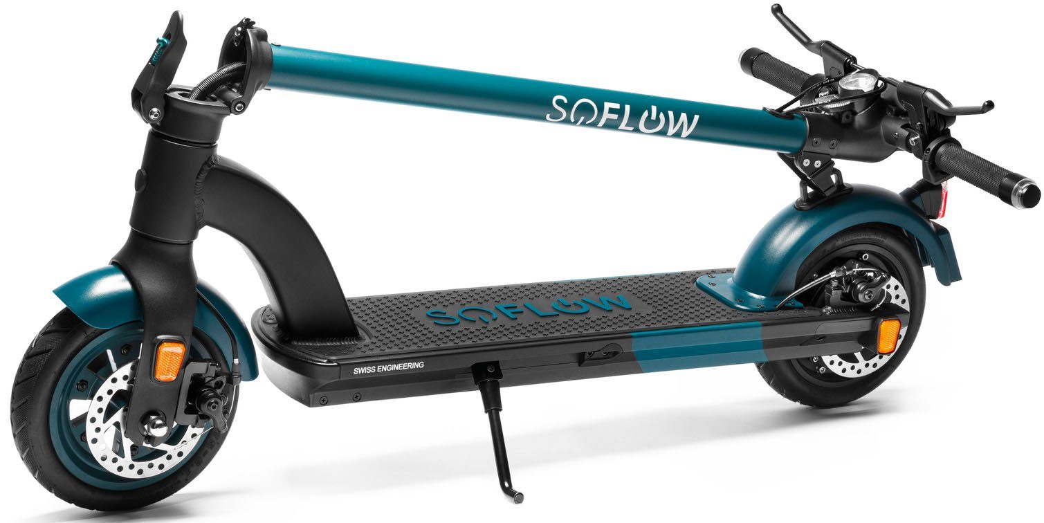 soflow E-Scooter SO4 Gen.3, 20 km/h, (mit Schutzblechen), bis zu 25 km Reichweite