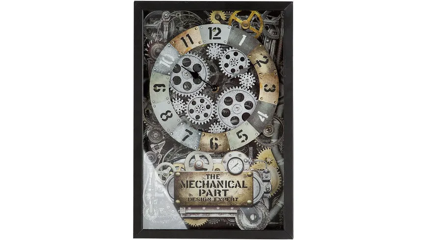 LEONARDO Wanduhr Steampunk