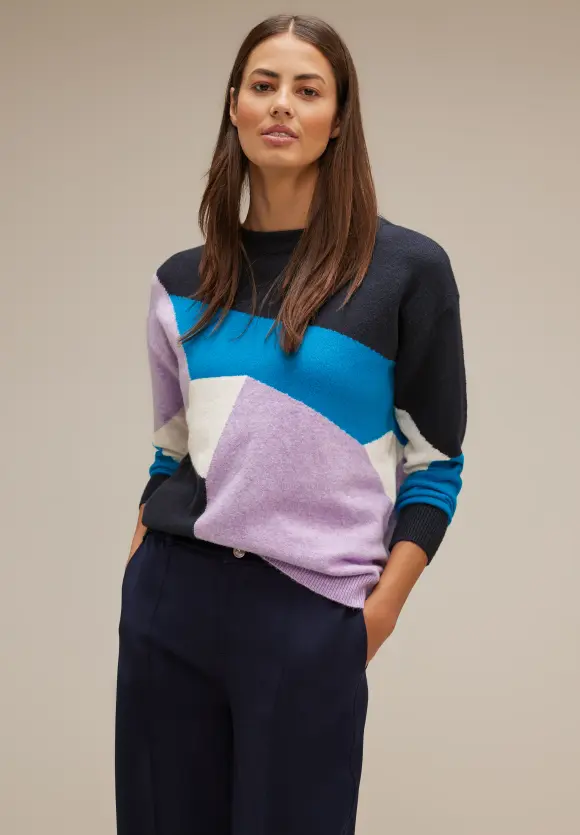 Street One Intarsien Pullover