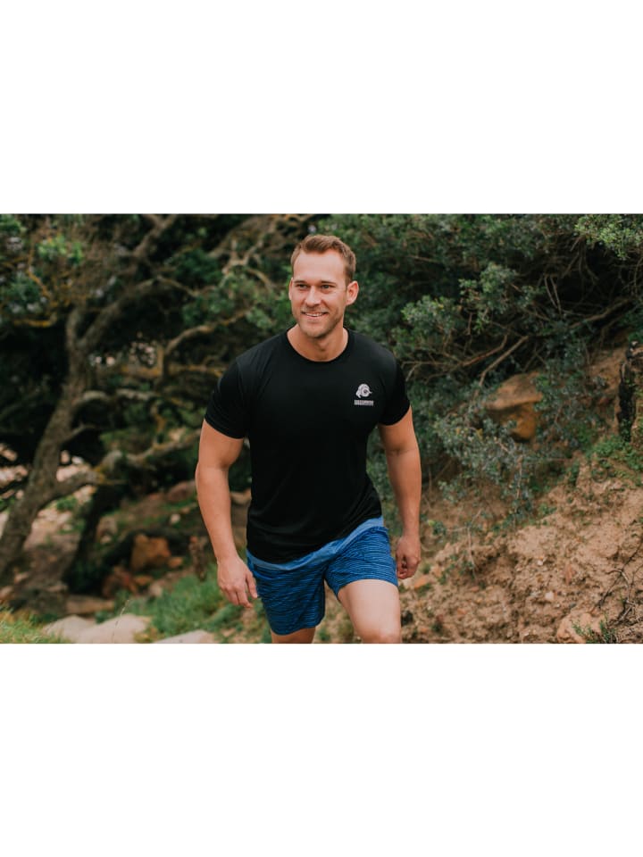 GUGGEN MOUNTAIN Badehose für Herren in blau in blau günstig kaufen