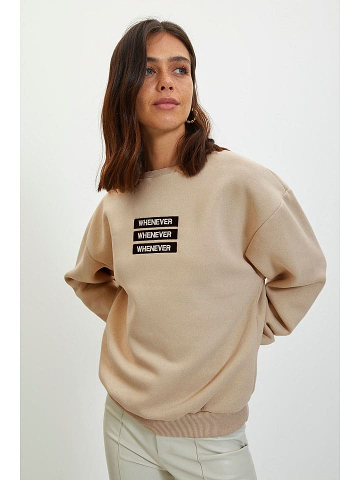 trendyol Sweatshirt in Sand günstig kaufen