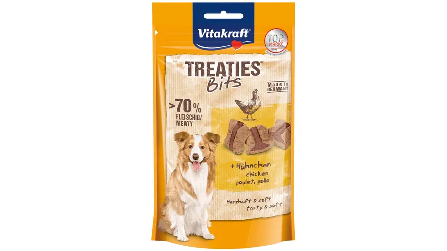 Vitakraft Hundesnack Treaties® Bits + Hühnchen 'Bacon Style' 120 g