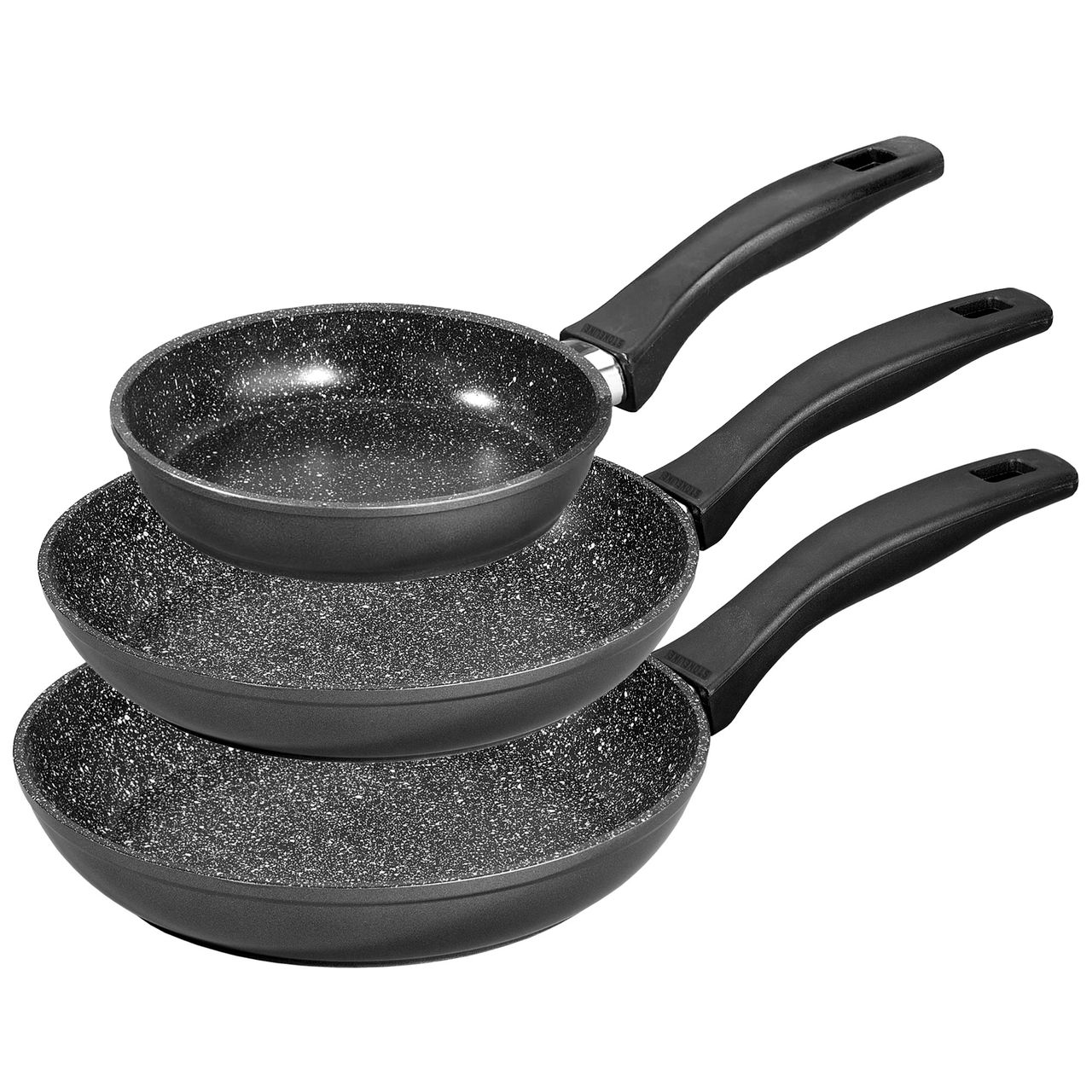 STONELINE® Pfannen-Set, 3-teilig, 16/20/24 cm
