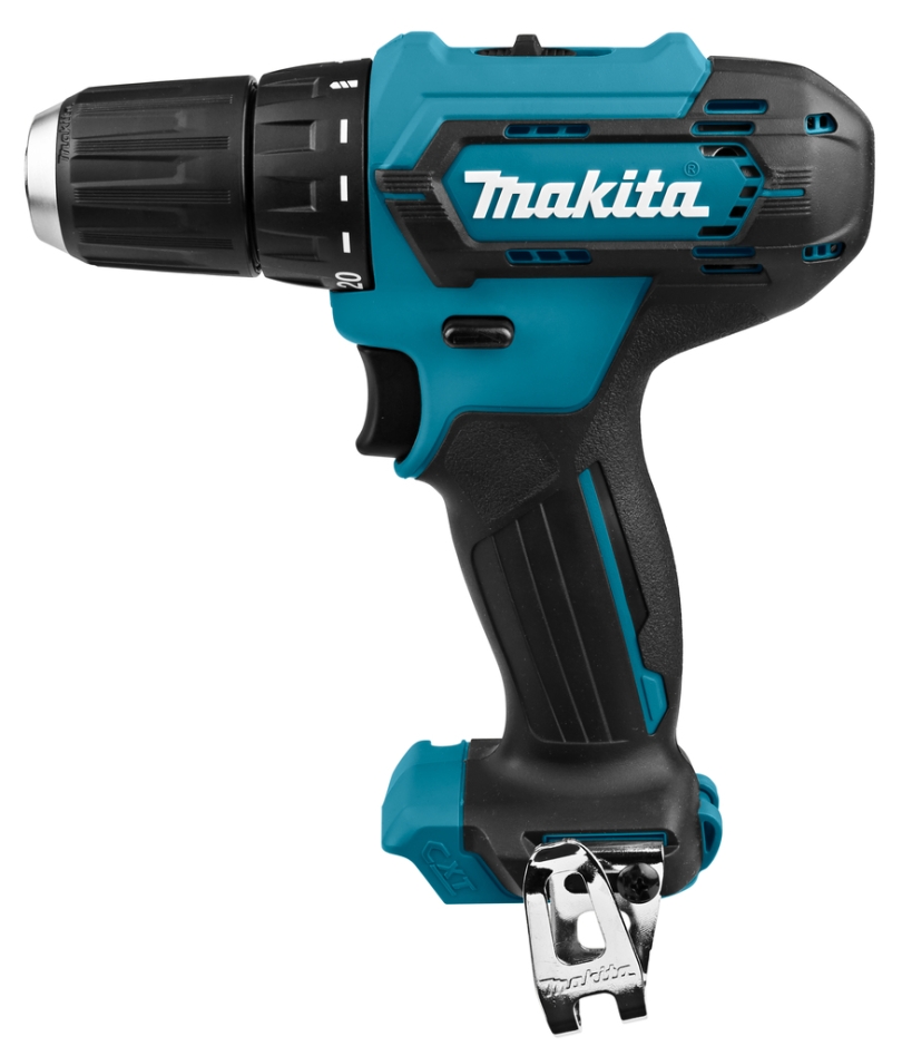 Taladro/atornillador Makita DF333DSAJ de 12 voltios máx. con batería de iones de litio de 2,0 Ah en caja M-Box