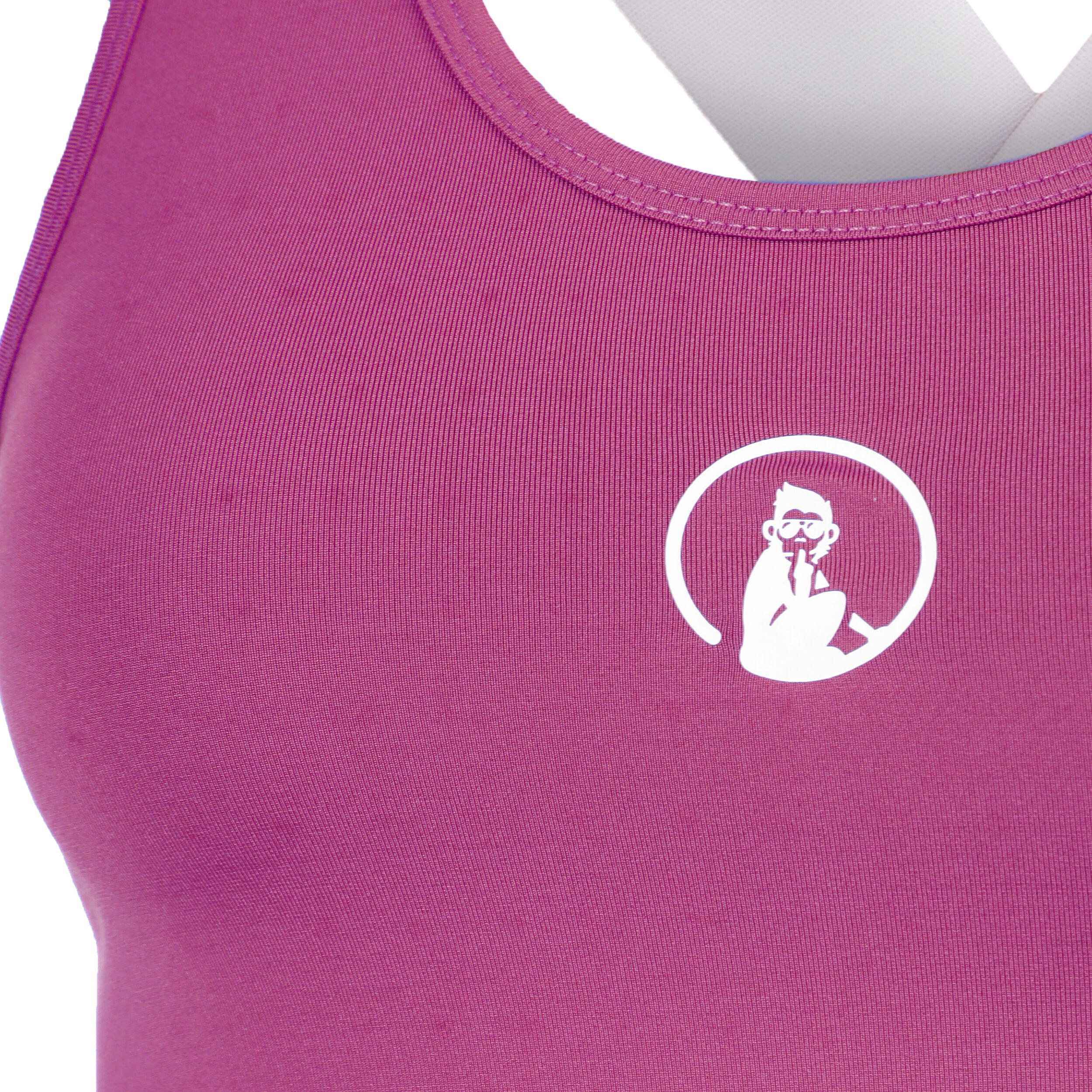 Crossback Tank-Top Damen - Berry, Mehrfarbig