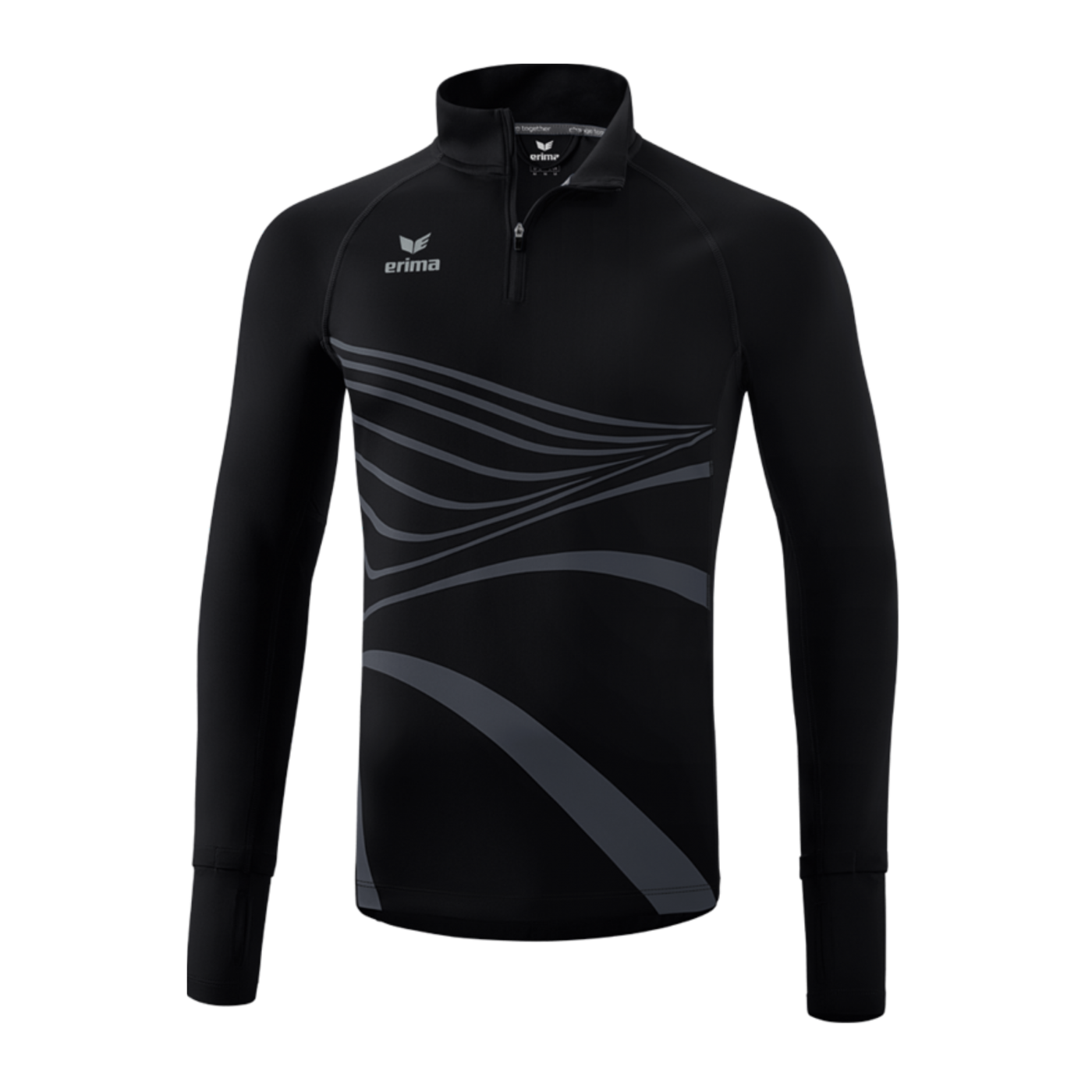 Erima Racing Longsleeve Schwarz