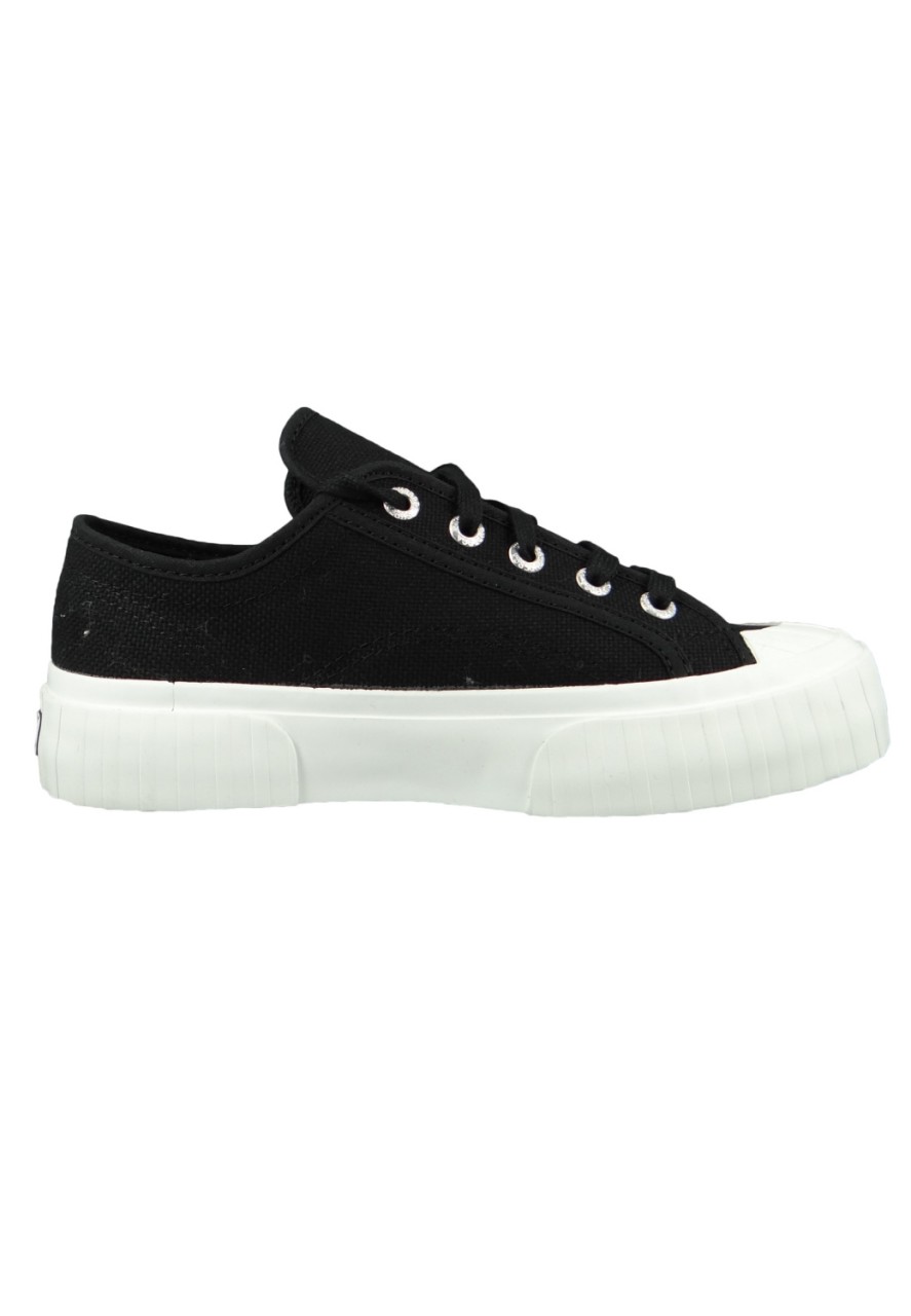 SUPERGA Sneaker schwarz