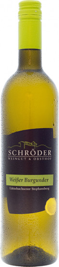 2022 Weißer Burgunder feinherb - Privat-Weingut Schröder