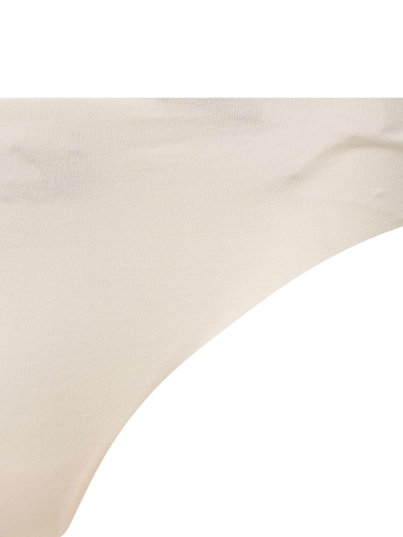String mit Stretch-Anteil - nahtlos Modell Invisible Cotton in ecru