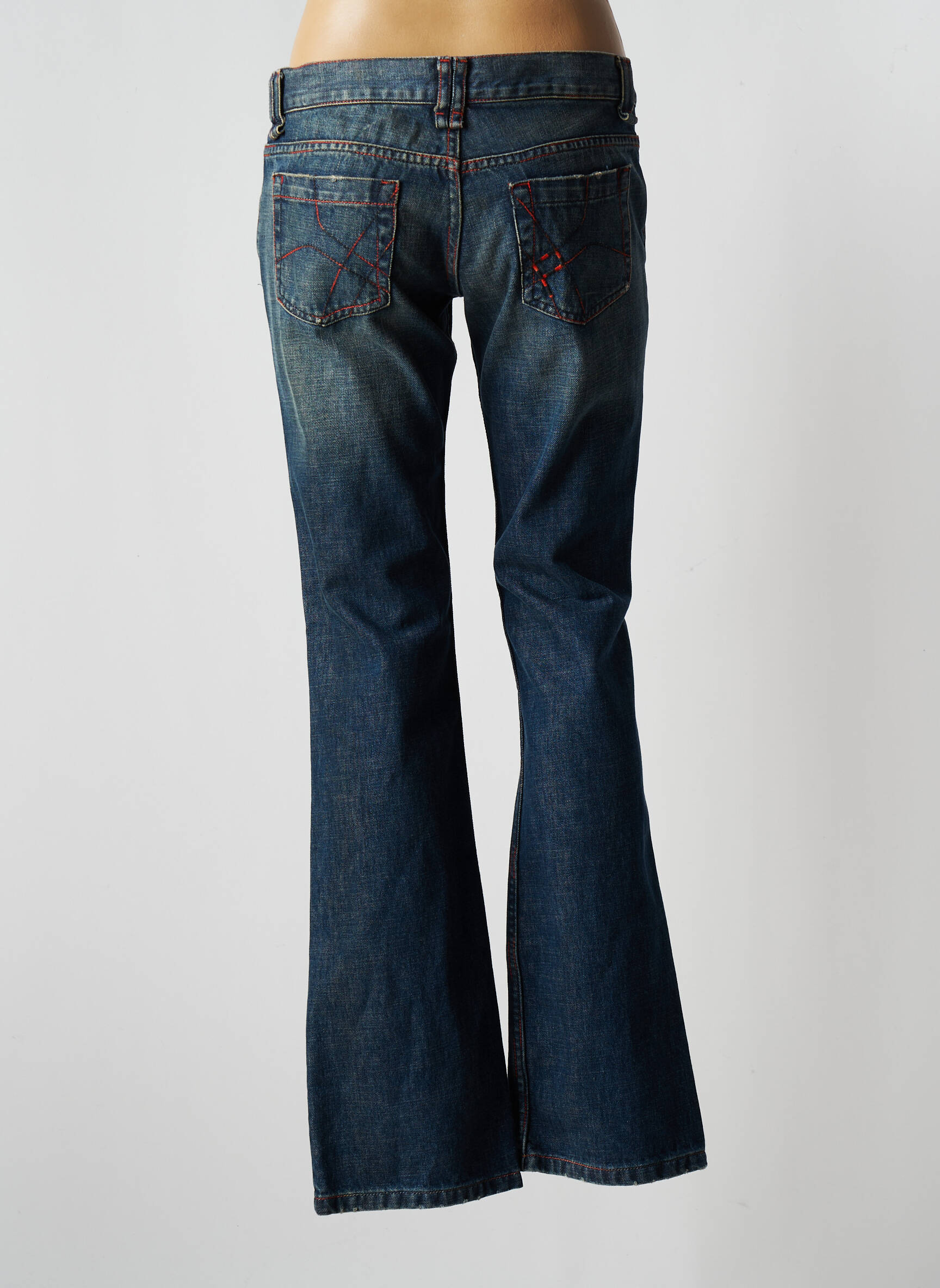 Pinko Jeans Coupe Droite Femme couleur bleu
