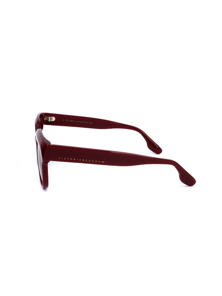 Victoria Beckham Damen-Sonnenbrille in Bordeaux/ Braun-Blau günstig kaufen 54