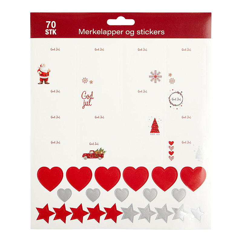 Home Merkelapp/stickers 70 stk