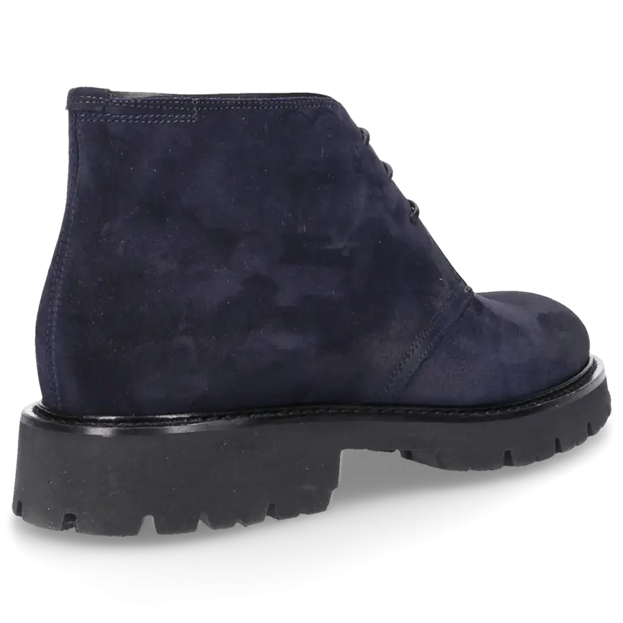 EN AVANT - Stiefeletten 470-02 Veloursleder - blau