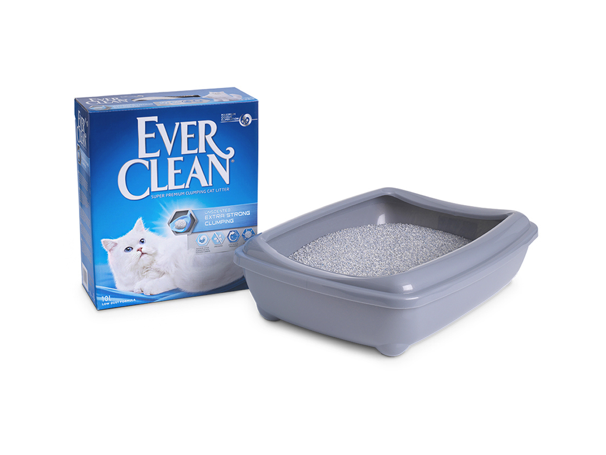 Everclean Katzenstreu Everclean Extra Strong ohne Duft 10L