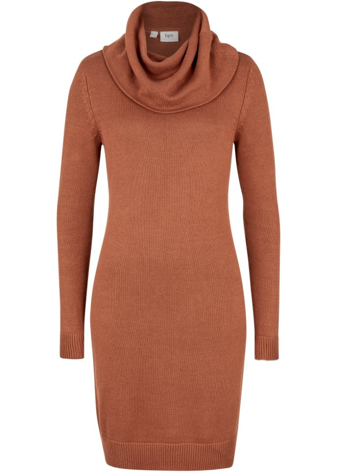 Strickkleid mit Rollkragen