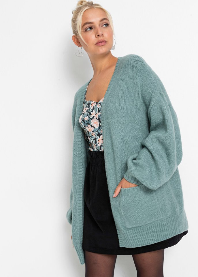 Oversized Strickjacke