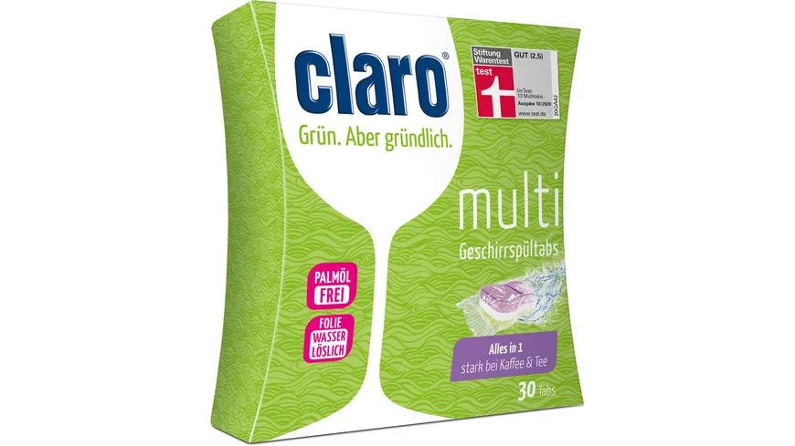 claro Geschurrspültabs Multi