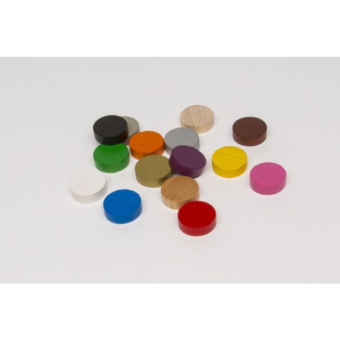 1.350 Scheiben 21x6 mm in 4 Farben - Auktion, Startpreis 150,00