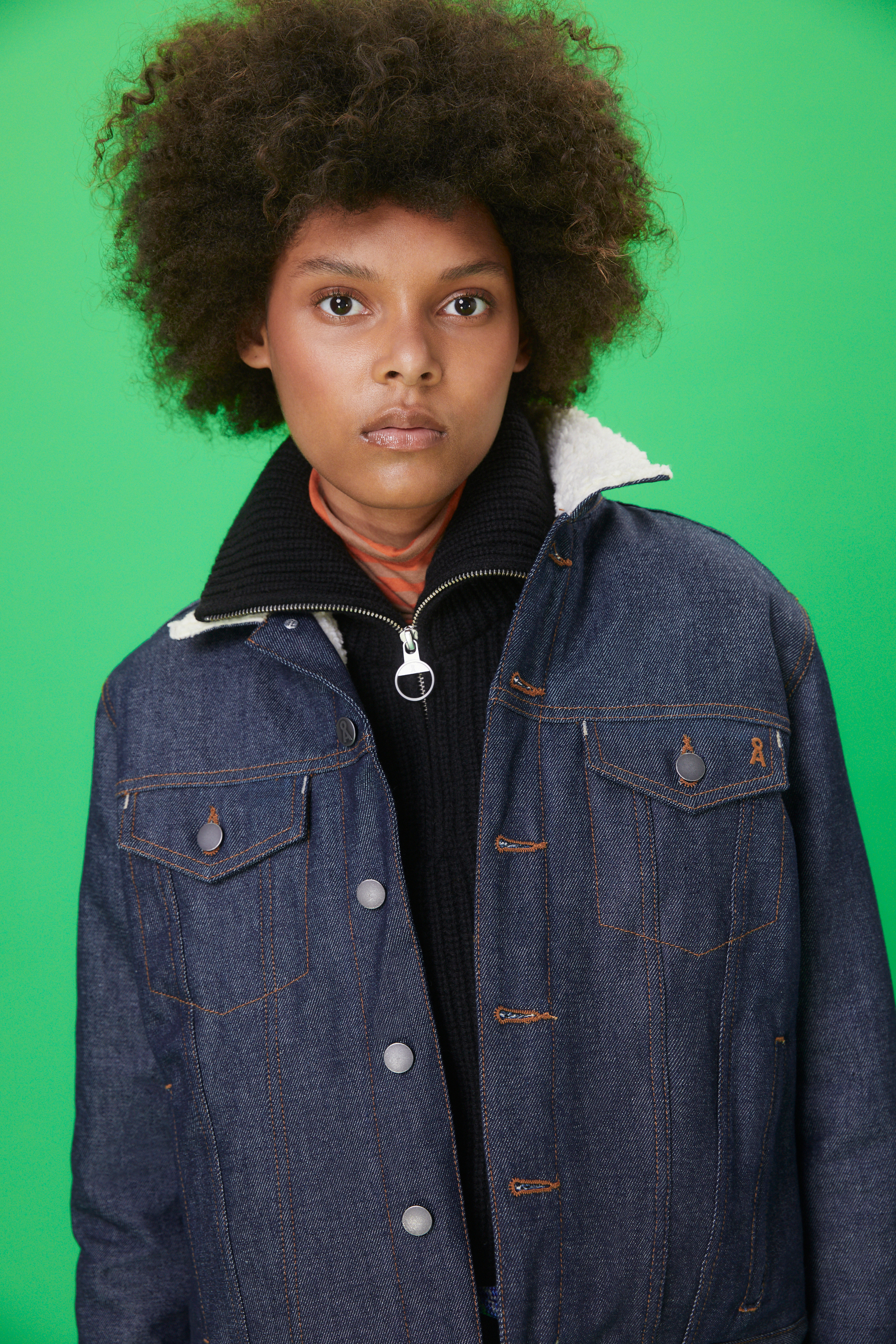 Jeansjacke Regular Fit aus Bio-Baumwolle