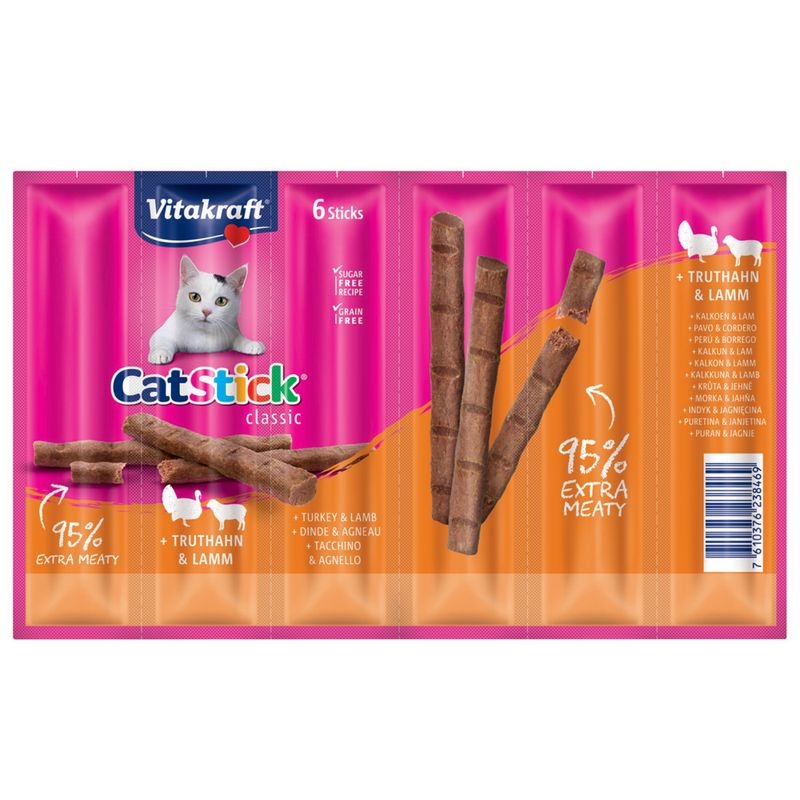 Sparpaket Vitakraft Cat Stick 24 x 6 g zu TOP-Preisen | bitiba %