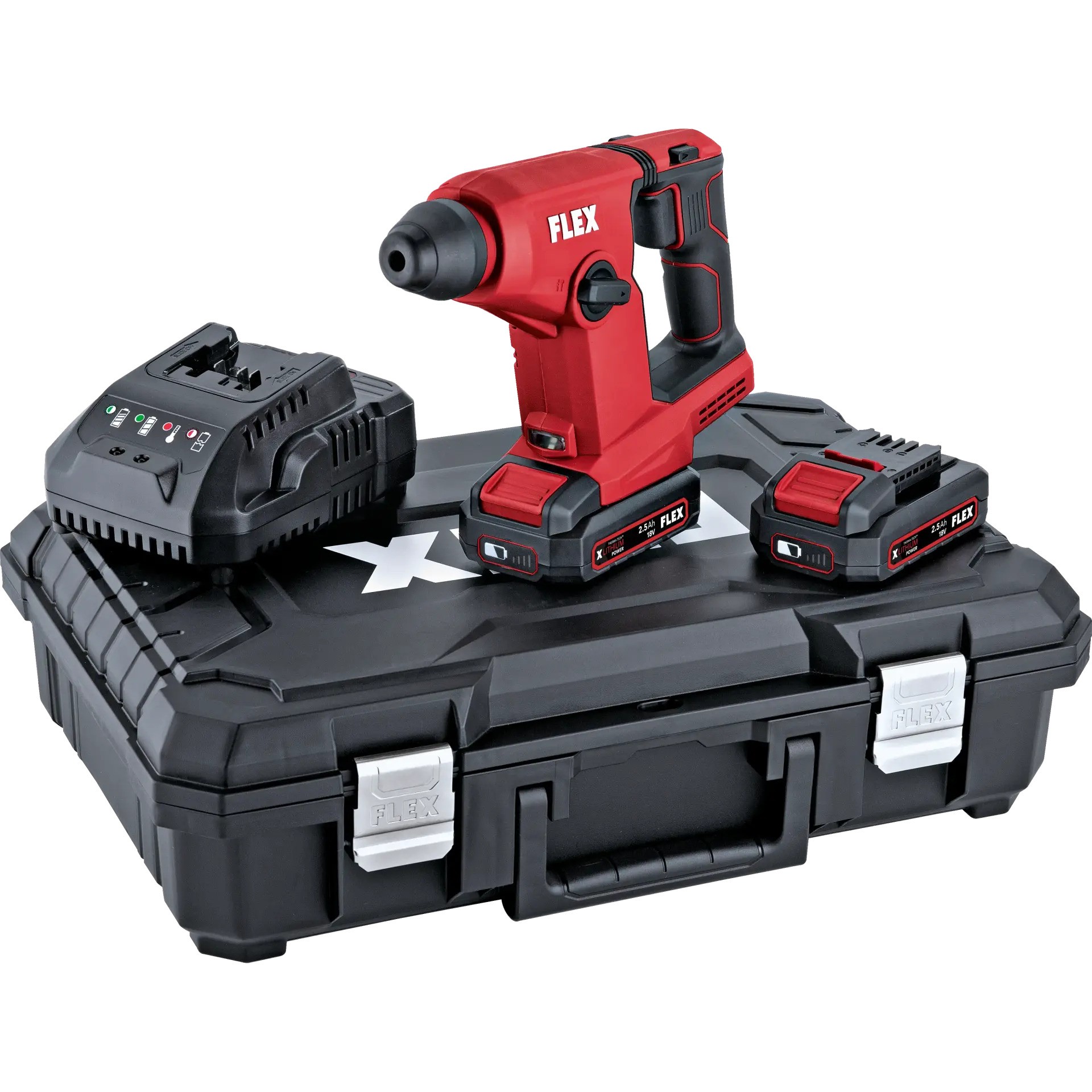 Flex-tools 531312 FHE 1-16 18.0-EC TC 2.5/Set Akku-Bohrhammer 18V 2,5Ah Li-Ion