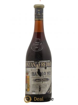Barolo DOCG Fontanafredda Vigna la Delizia 1971 - Lot de 1 Bouteille