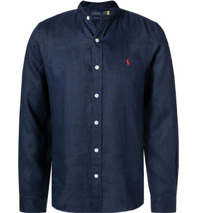 Polo Ralph Lauren, Hemd, Slim Fit, Reines Leinen, navy