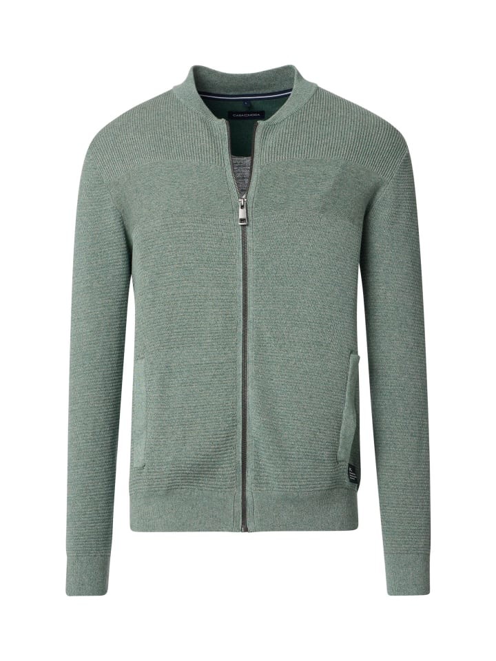 CASAMODA Strickjacke in Mint günstig kaufen