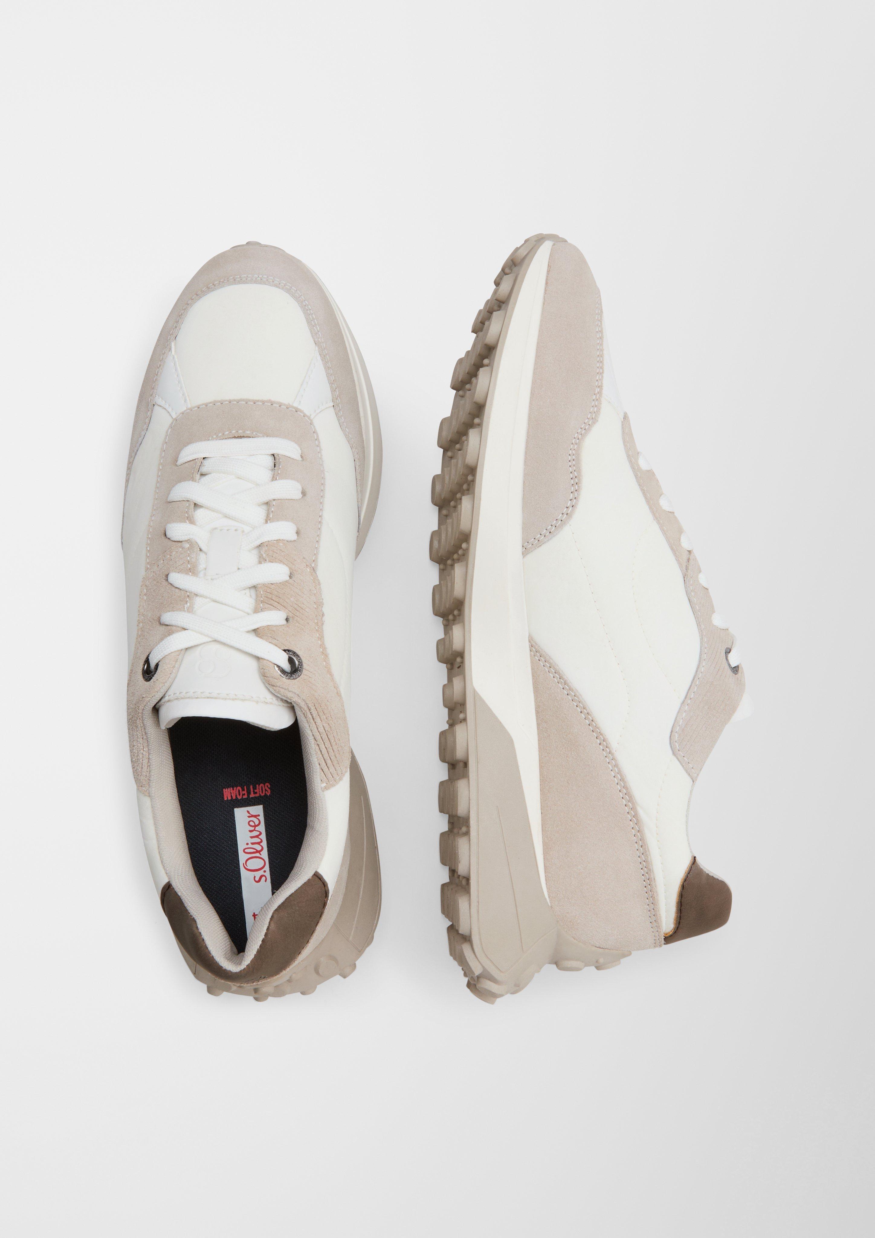 Sneaker im Materialmix  6007677-100