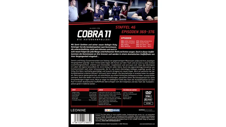 Alarm für Cobra 11 - Staffel 46  [2 DVDs]