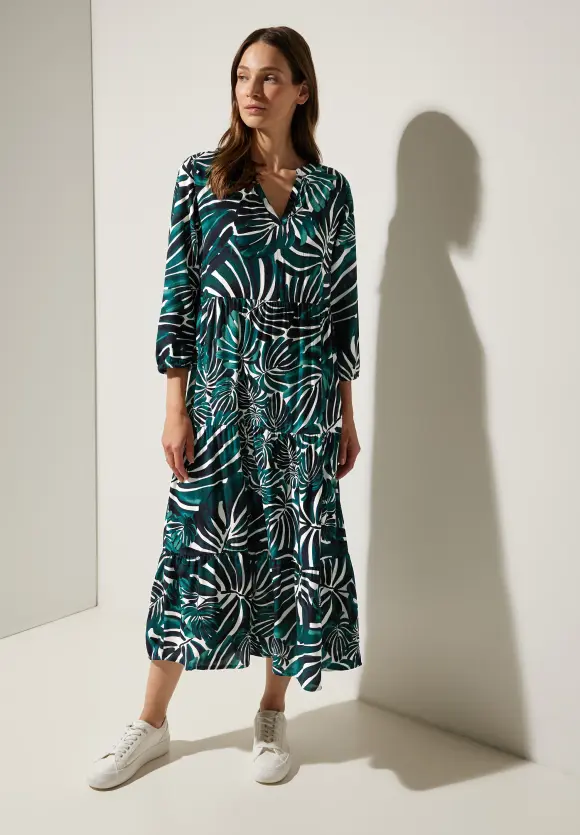 Street One Volantkleid mit Print