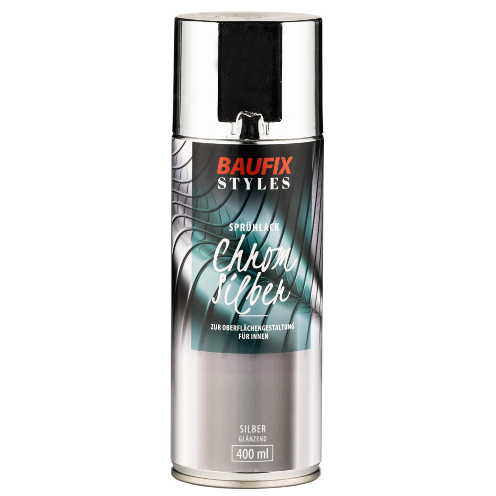 Baufix Effektspray Chromsilber 400ml