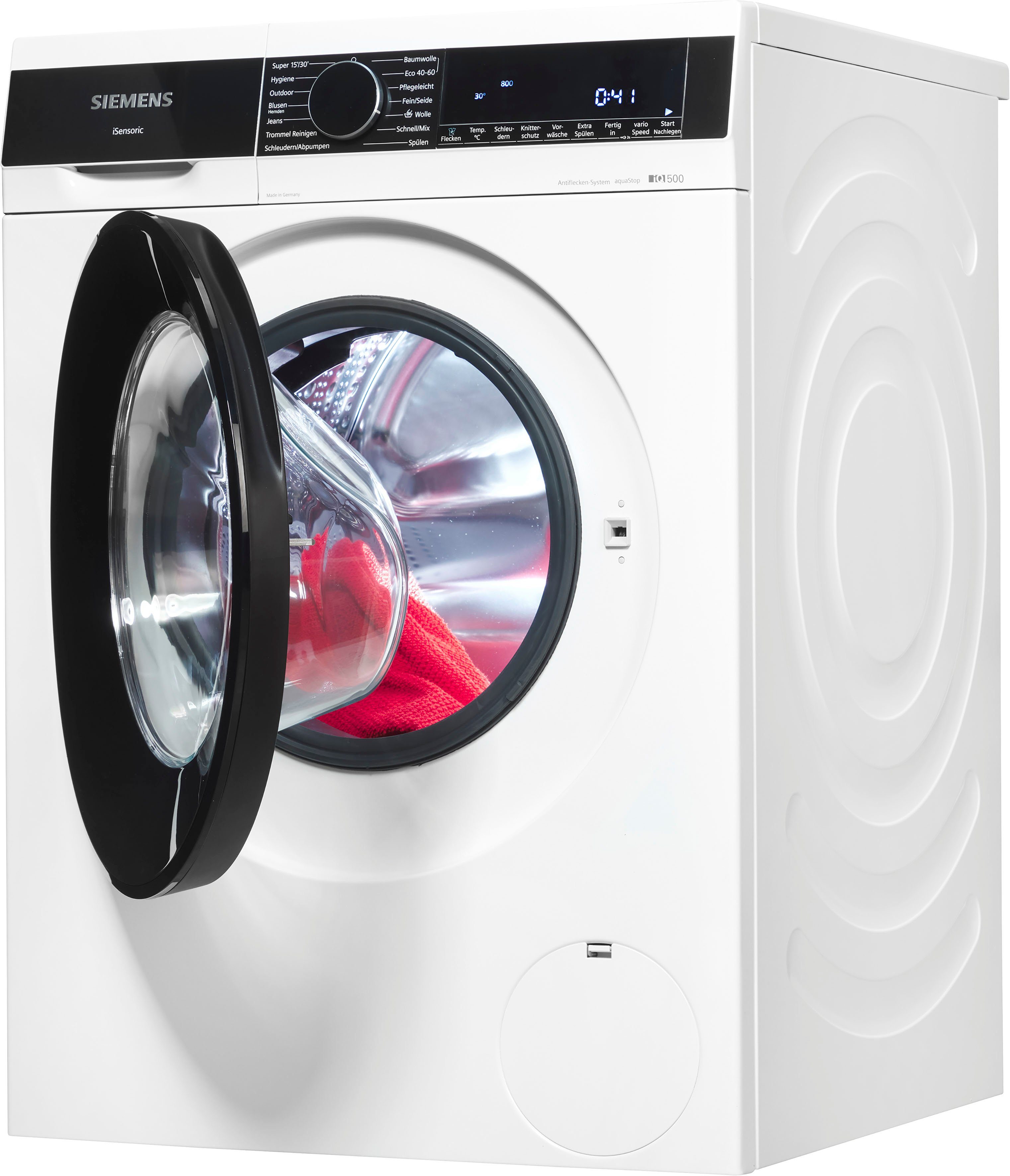 SIEMENS Waschmaschine WG44G21ECO, 9 kg, 1400 U/min, Made in Germany