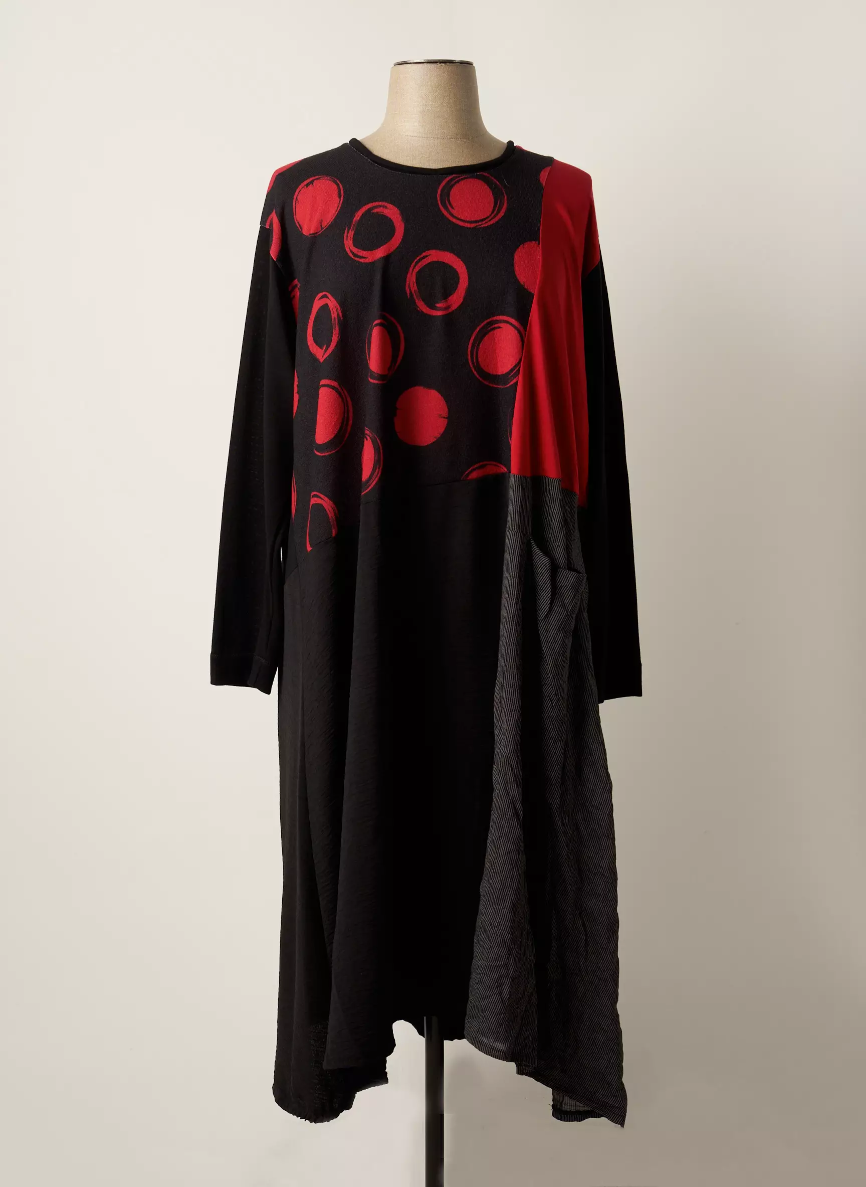 Franck Anna Robes Longues Femme couleur noir