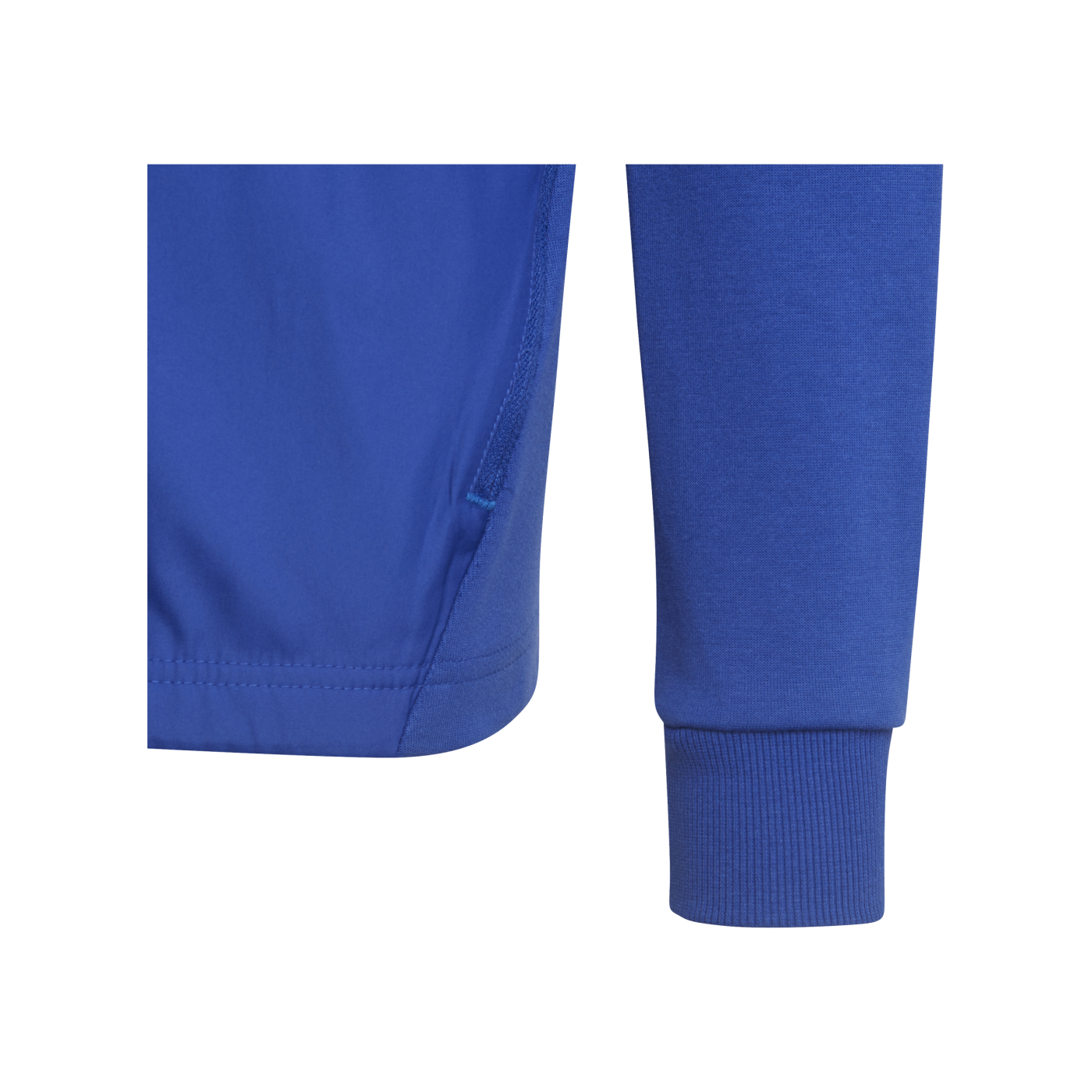 adidas D4GMDY Kapuzenjacke Kids Blau Weiss