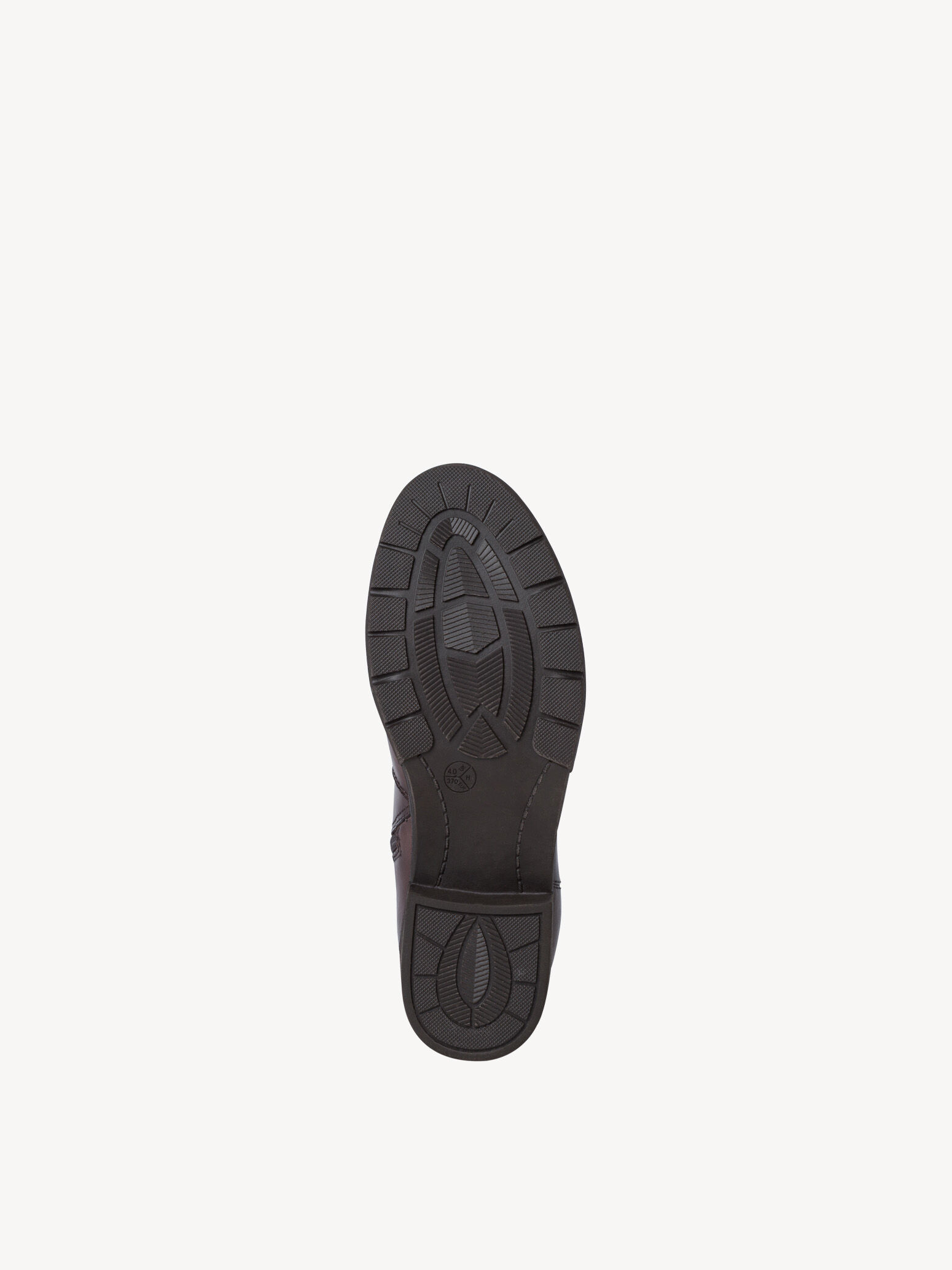 Bottine Chelsea en cuir - marron