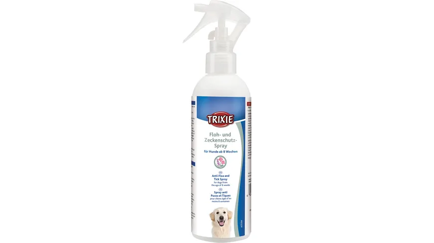 Trixie Floh/Zeckenschutz-Spray** für Hunde ab 8 Wochen Inhalt: 250 ml 250 ml