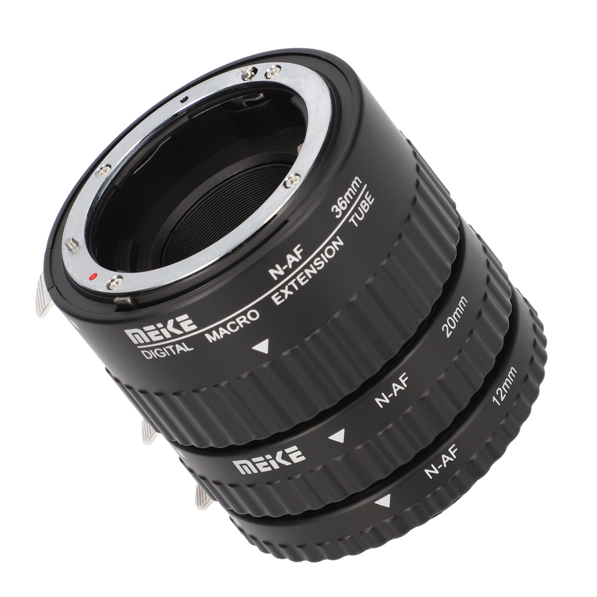 Meike AF Automatik Makro Zwischenringe für Nikon SLR Größen 12 20 36mm Makroobjektiv