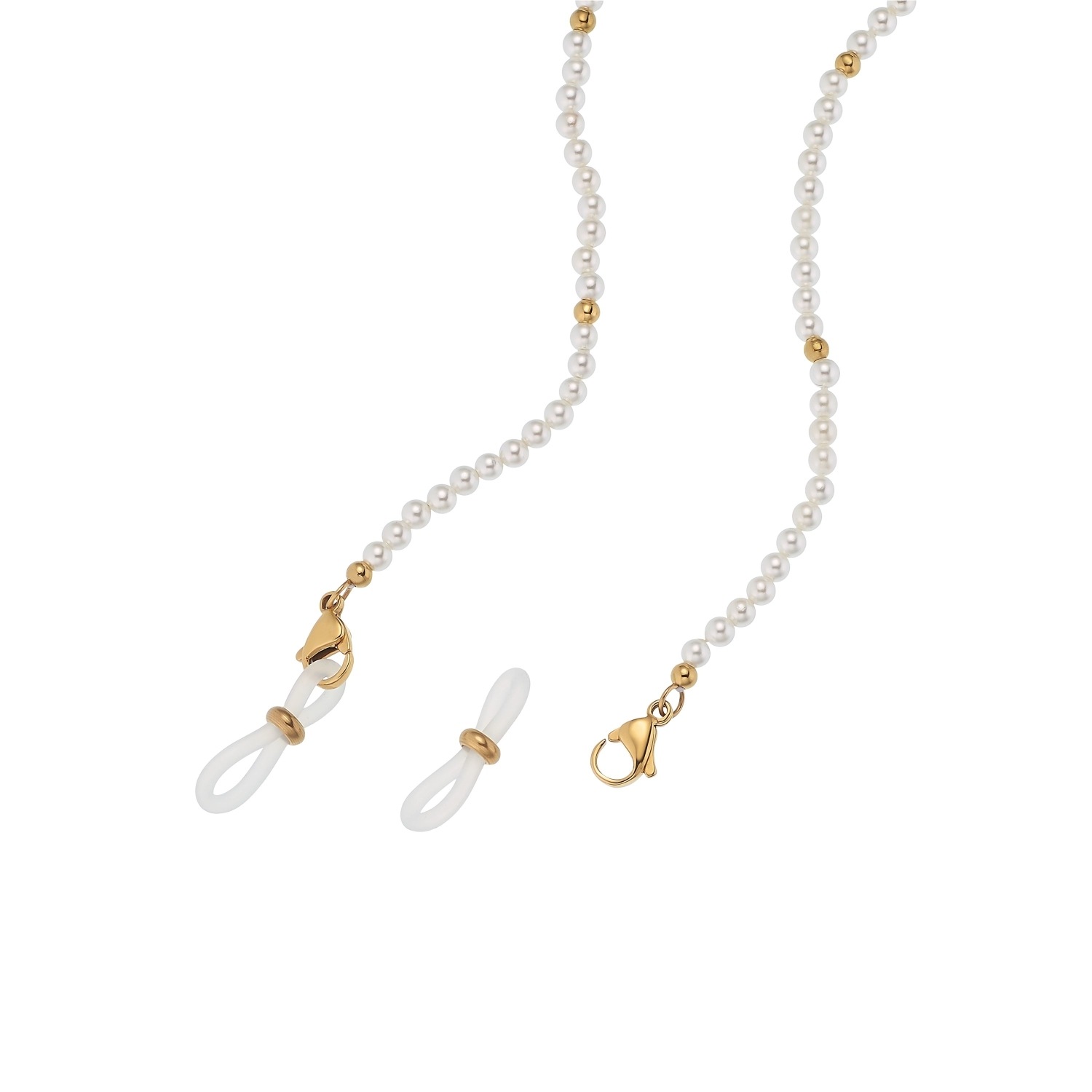 Brillenkette für Damen und Herren. Unisex. Edelstahl