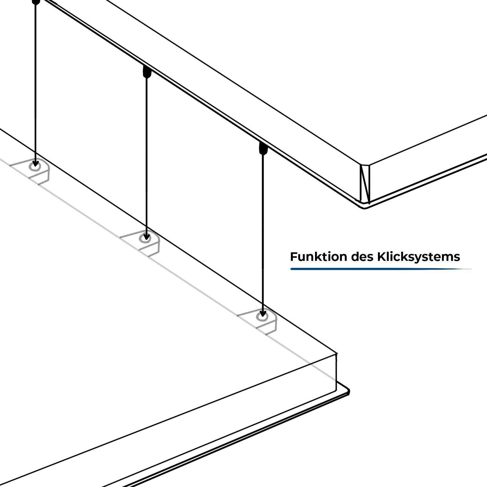 Karat Klickfliese Classic, Bodenfliese, Holzdielenoptik, 30 x 30 cm, Holzfliese, 1 St., Klicksystem