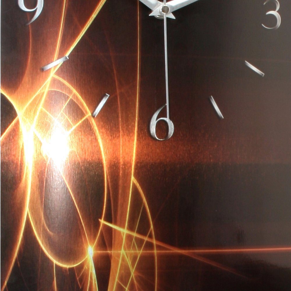 Kreative Feder Funkwanduhr 3D Design-Wanduhr 