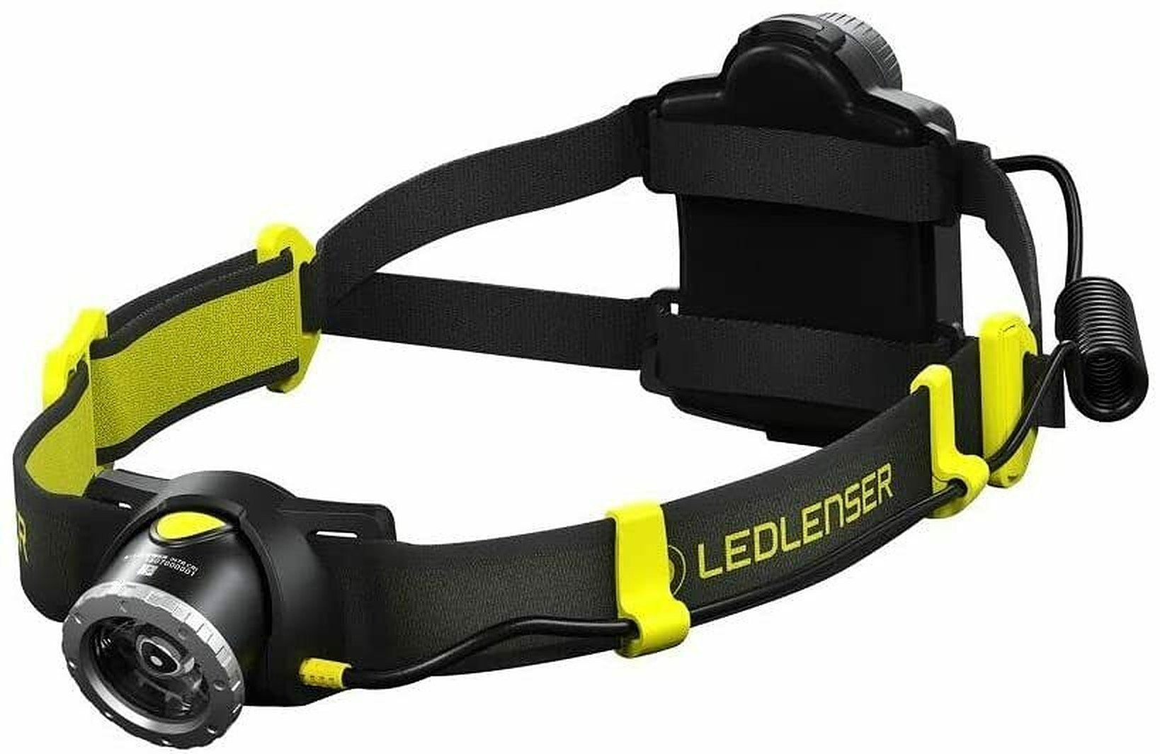 Ledlenser LED Stirnlampe IH7R CRI LED Stirnlampe 250lm Akku Kopflampe Stirn Kopf Lampe Leuchte, dimmbar, aufladbar, erste i Serie der Stirnlampe, fokussierhilfe