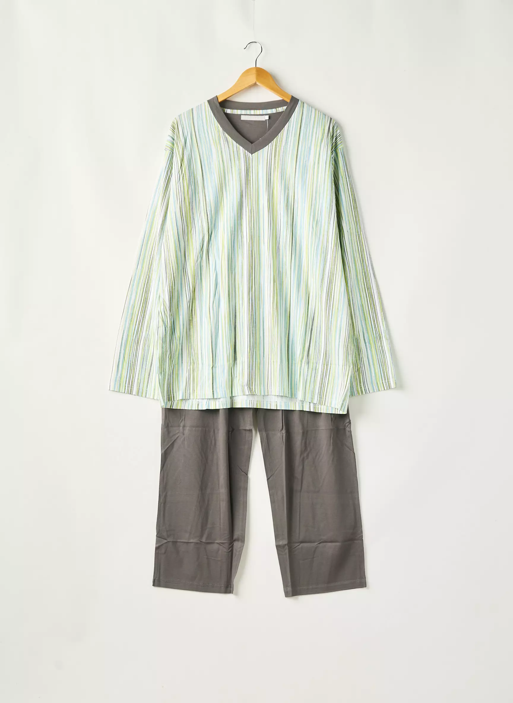 Christian Cane Pyjamas 1 Homme couleur vert