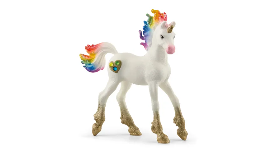 Schleich 70727 - bayala - Regenbogeneinhorn, Fohlen